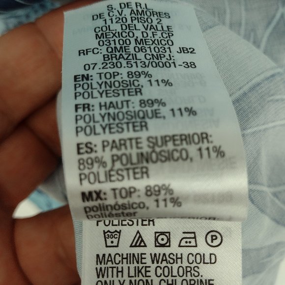 Quiksilver Waterman Collection Tailored Fit Floral Hawaiian Button Up Shirt - Picture 4 of 6